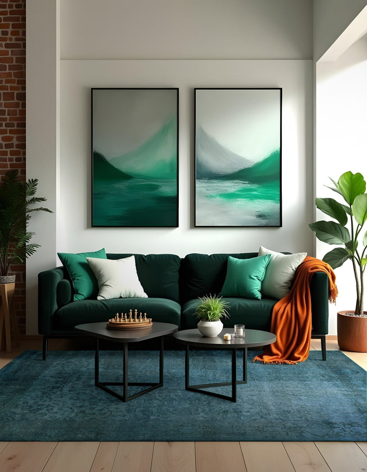 Ziegler Silk Wash Chobi Rug - Size: 10 x 8.1