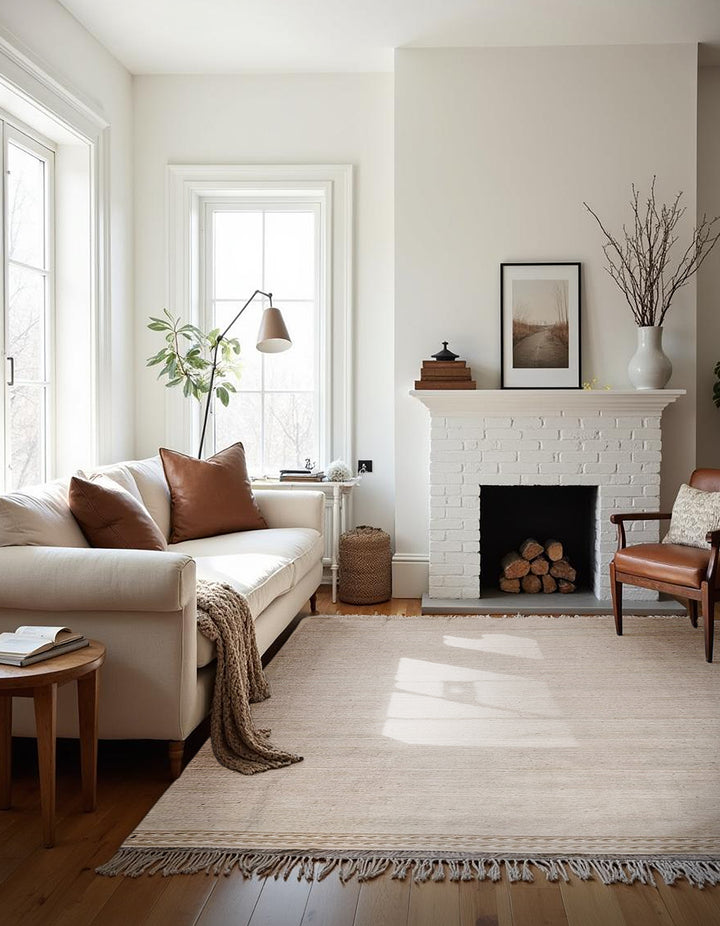 Arden Flatweave Rug - Size: 9.4 x 6