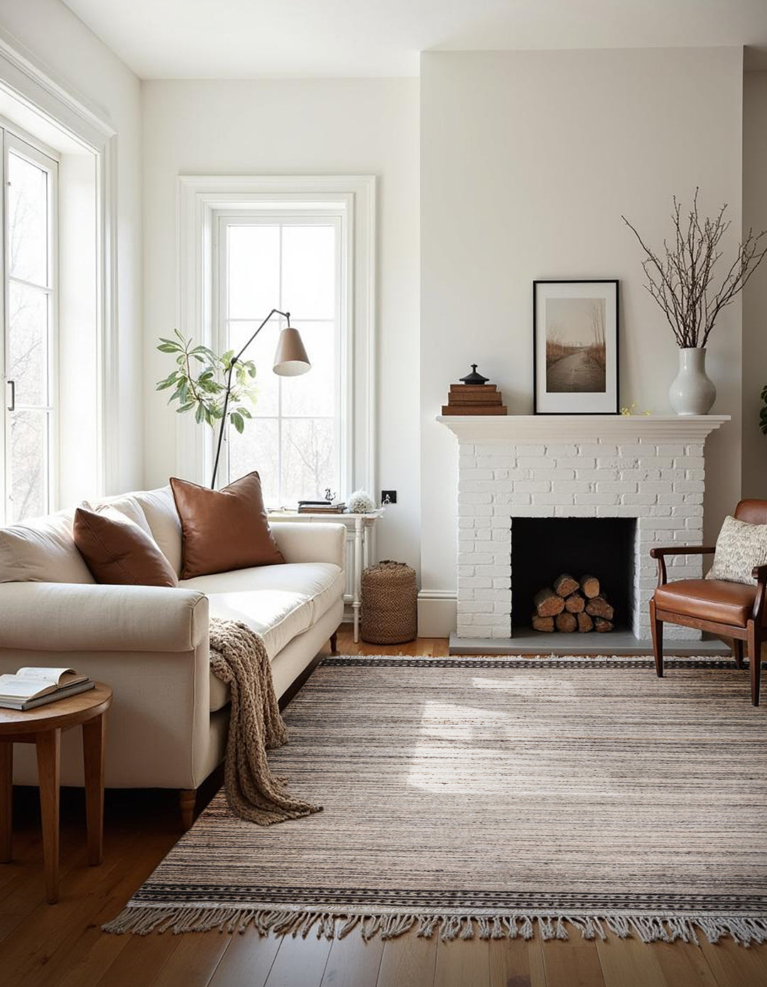 Sylvaris Modern Flatweave Rug - Made to Order