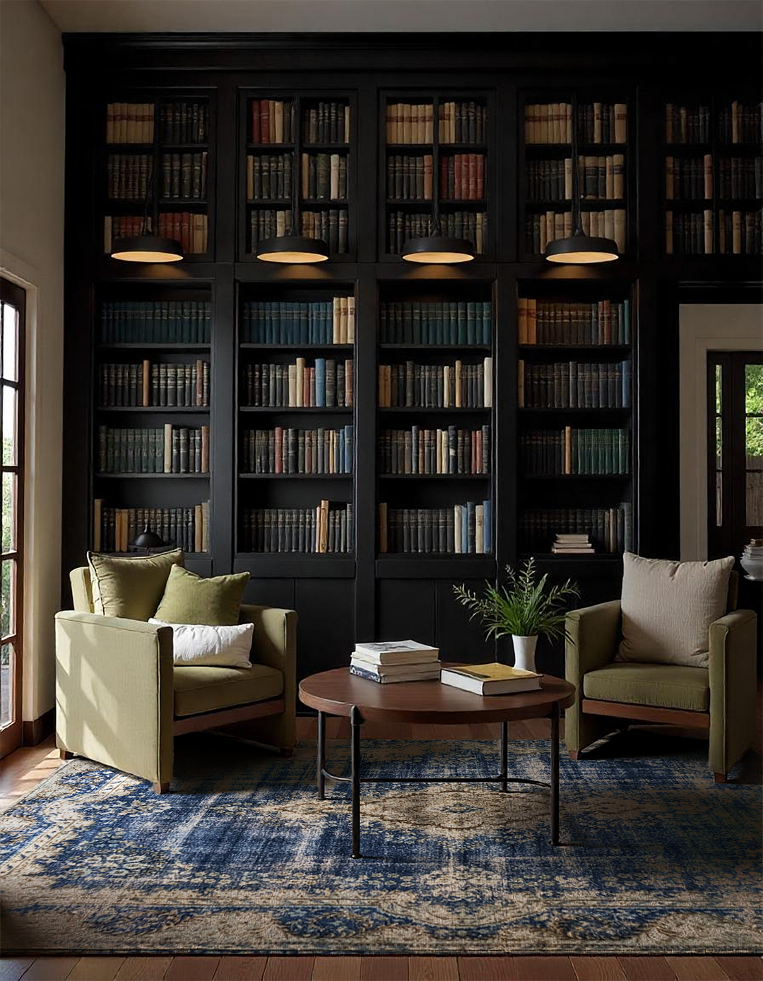 Tabriz Persian Vintage Wash Rug - Size: 14.2 x 9.8