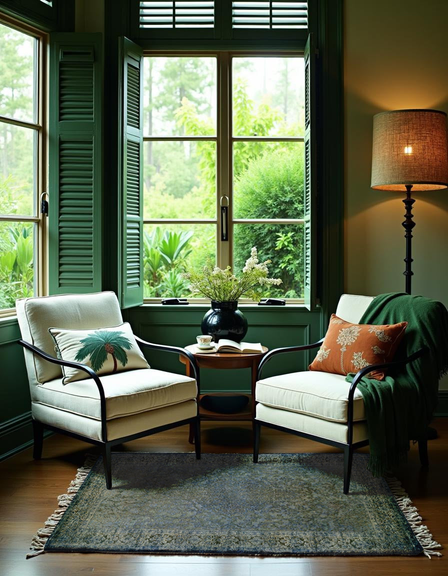 Oriental Silk Wash Chobi Rug - Size: 5.11 x 4.1