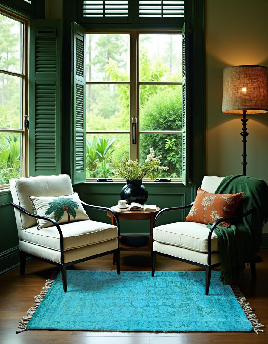 Ziegler Silk Wash Chobi Rug - Size: 5.8 x 4