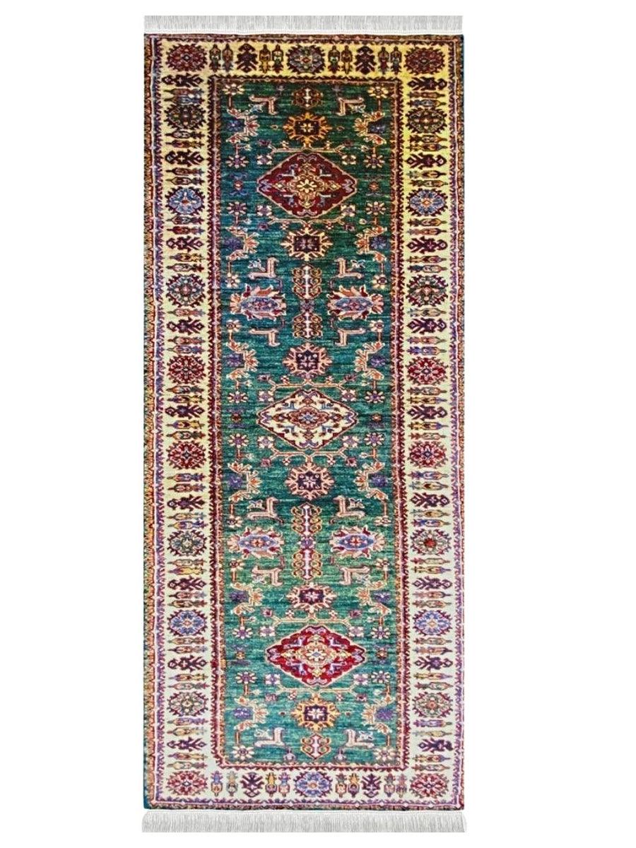 Super Kazak Rug - Size: 8 x 2.8 (Runner)