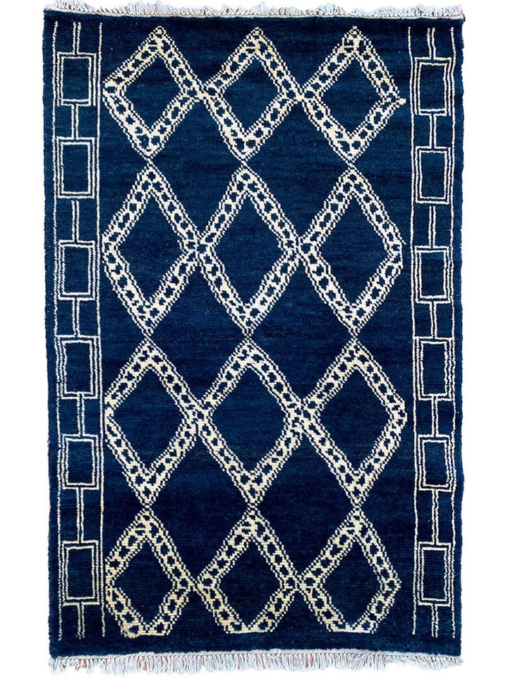 Nomad Hand Knotted Rug - Size: 6.2 x 4