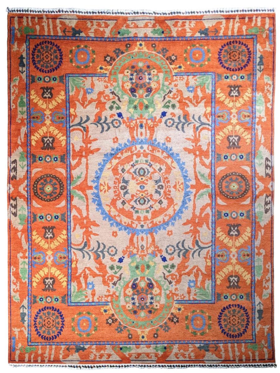 Zardozi - Size: 10.5 x 8 - Imam Carpet Co