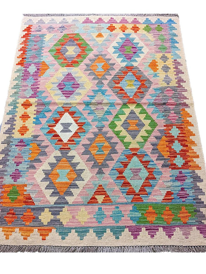 Badakhshan - Size: 4.10 x 3.4 - Imam Carpet Co