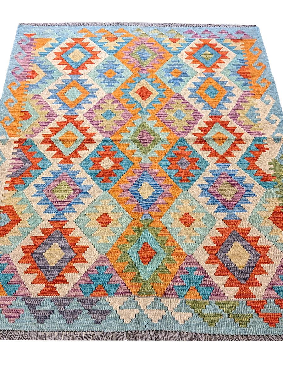 Andkhoy - Size: 5.5 x 4.3 - Imam Carpet Co