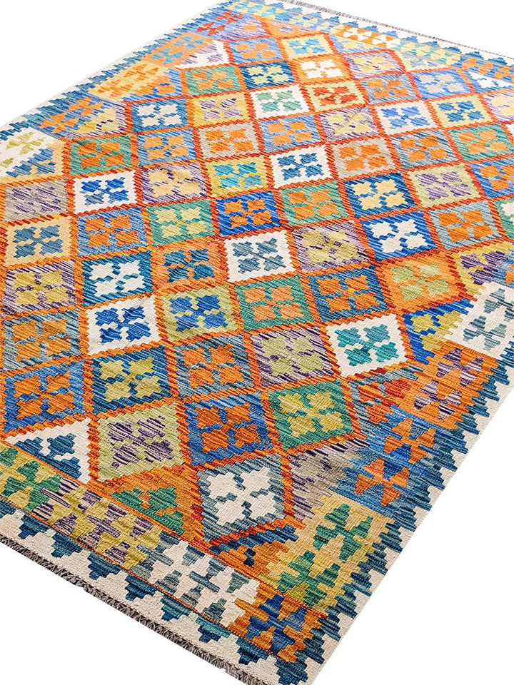 Hues - Size: 8.2 x 5.9 - Imam Carpet Co