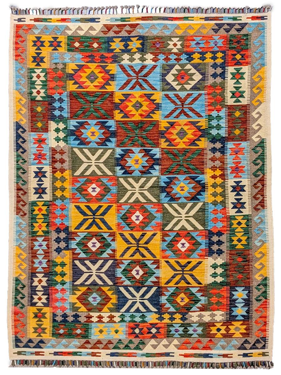 Cultural - Size: 6.10 x 5.1 - Imam Carpet Co