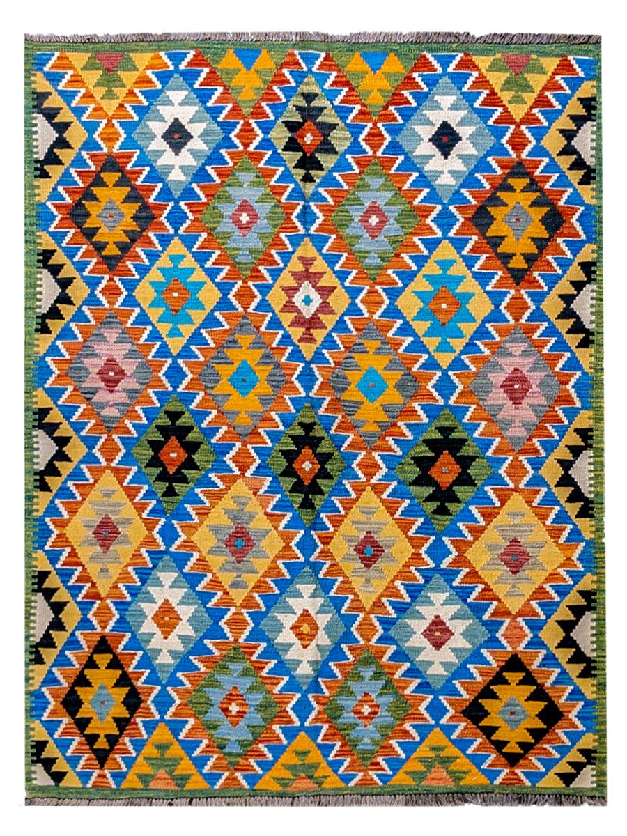 Rangoli - Size: 6.10 x 4.11 - Imam Carpet Co