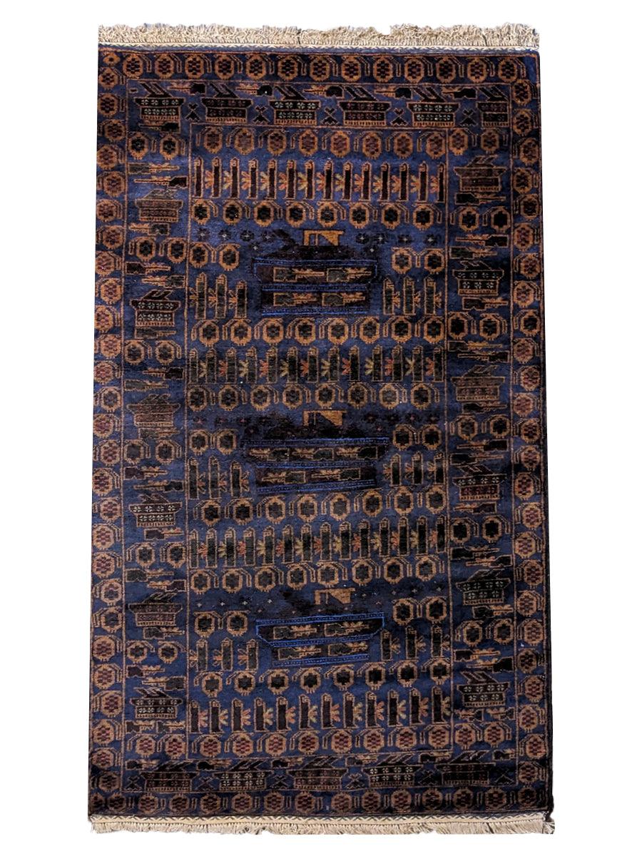 Saaz - Size: 6.6 x 3.7 - Imam Carpet Co