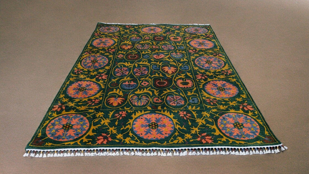 Zaitoon - Size: 9.3 x 6.1 - Imam Carpet Co