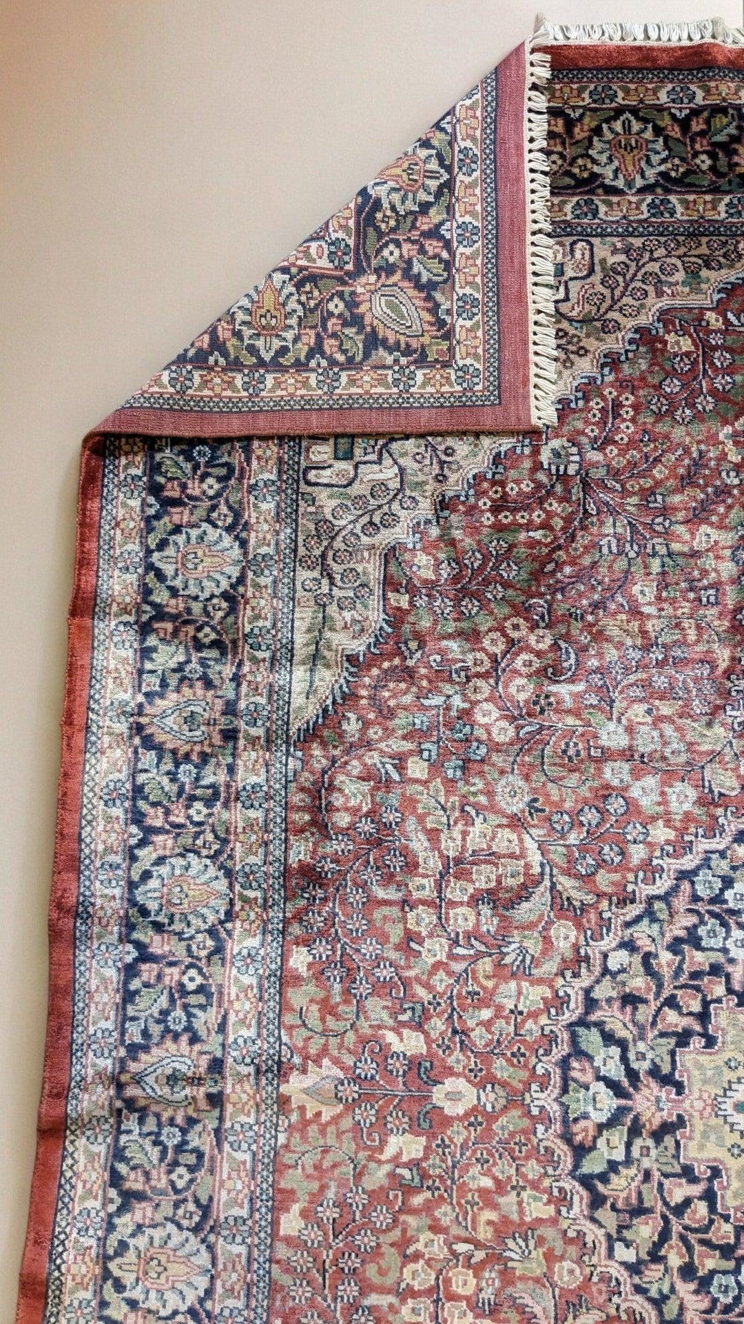 Resham - Size: 7.1 x 4.9 - Imam Carpet Co