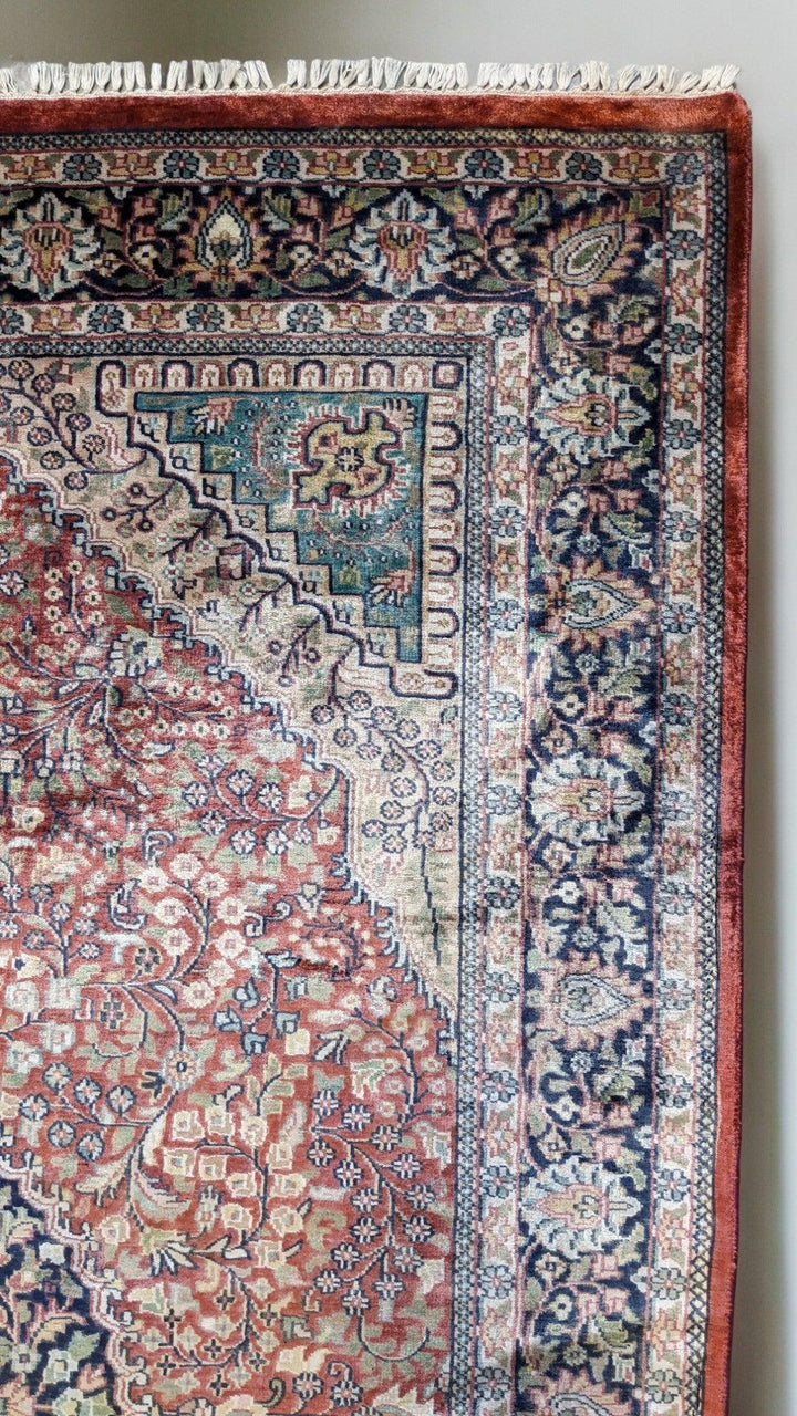 Resham - Size: 7.1 x 4.9 - Imam Carpet Co