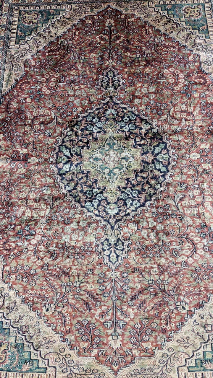 Resham - Size: 7.1 x 4.9 - Imam Carpet Co