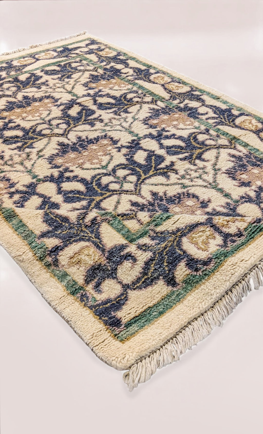 Serpentine Hand Knotted Rug - Made to Order