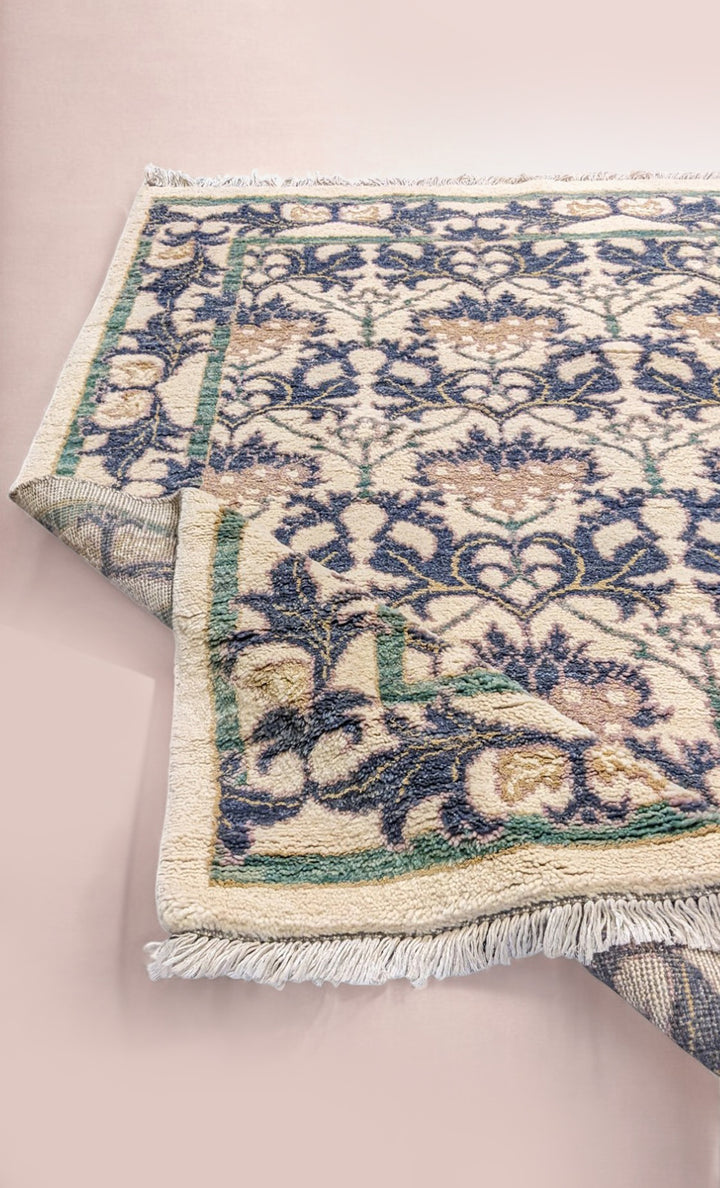 Serpentine Hand Knotted Rug - Made to Order