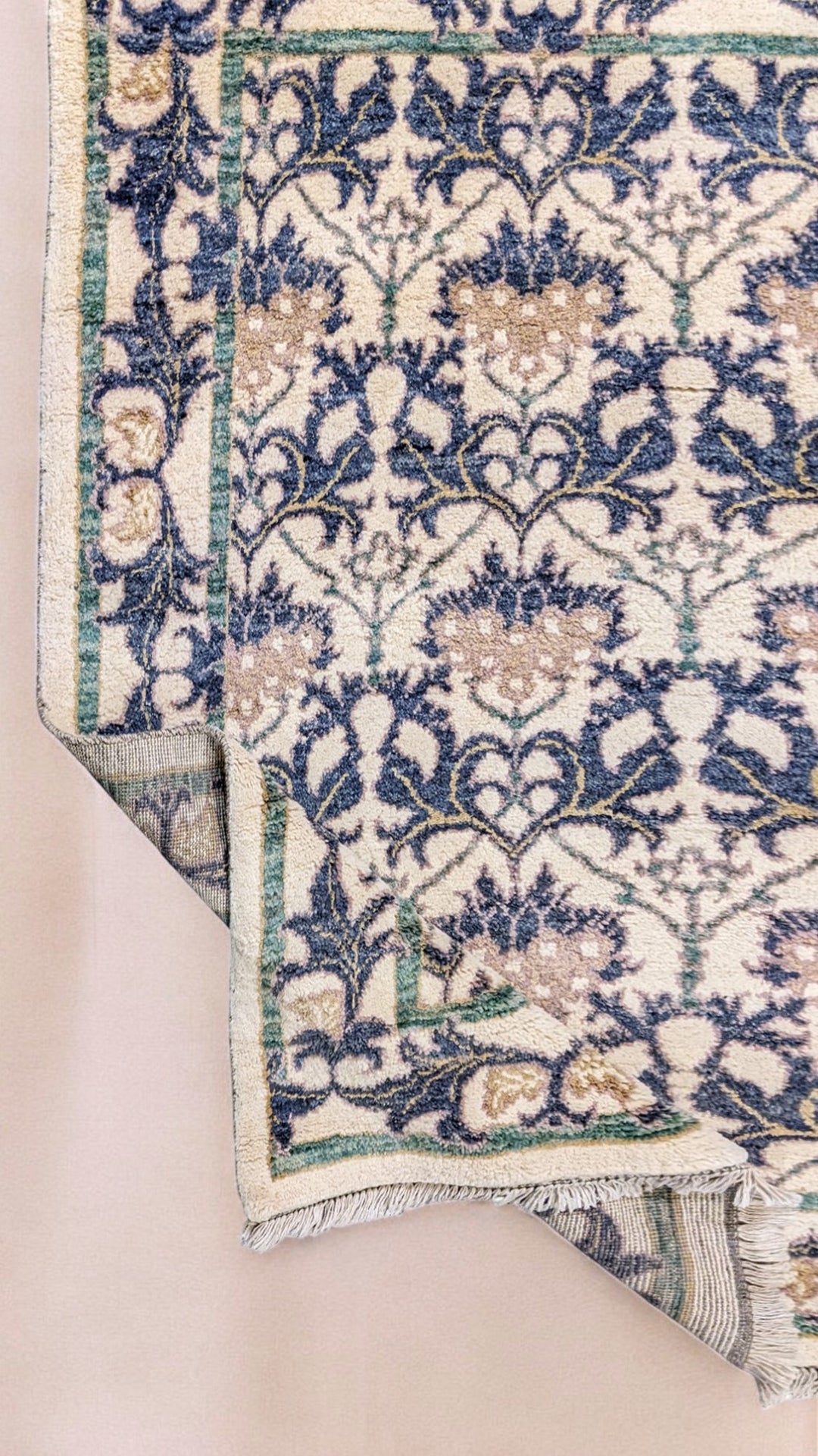 Serpentine Hand Knotted Rug - Made to Order