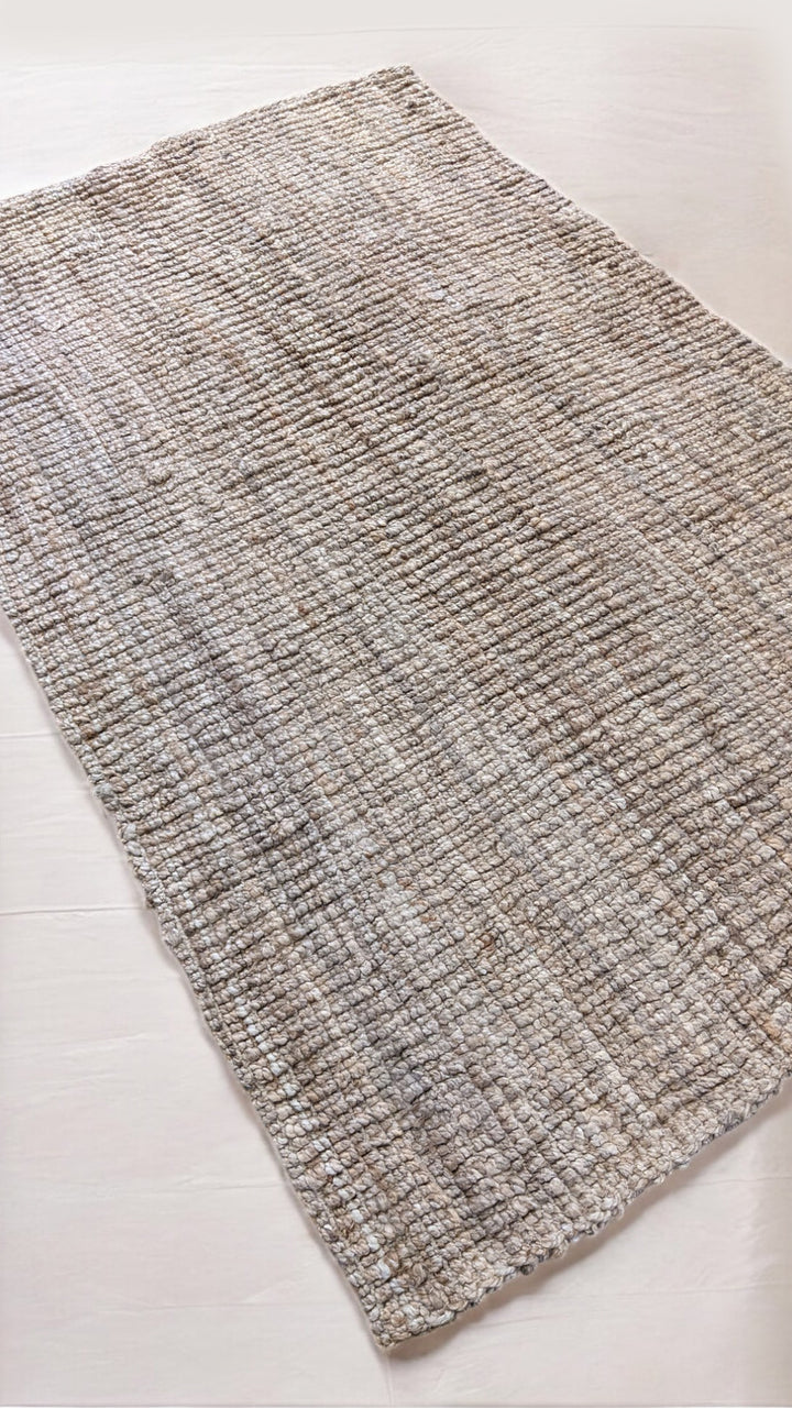 Chunky Natural Jute Rug - Size: 8.2 x 5