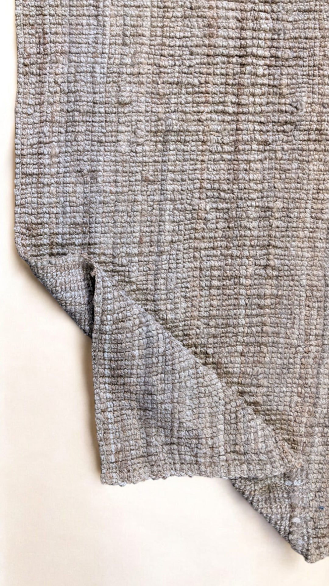 Chunky Natural Jute Rug - Size: 8.2 x 5