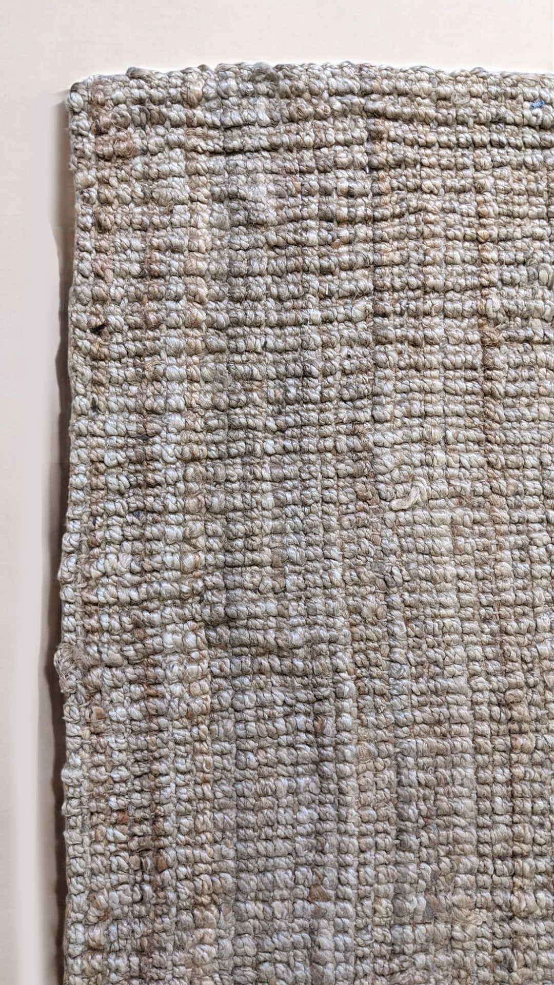 Chunky Natural Jute Rug - Size: 8.2 x 5