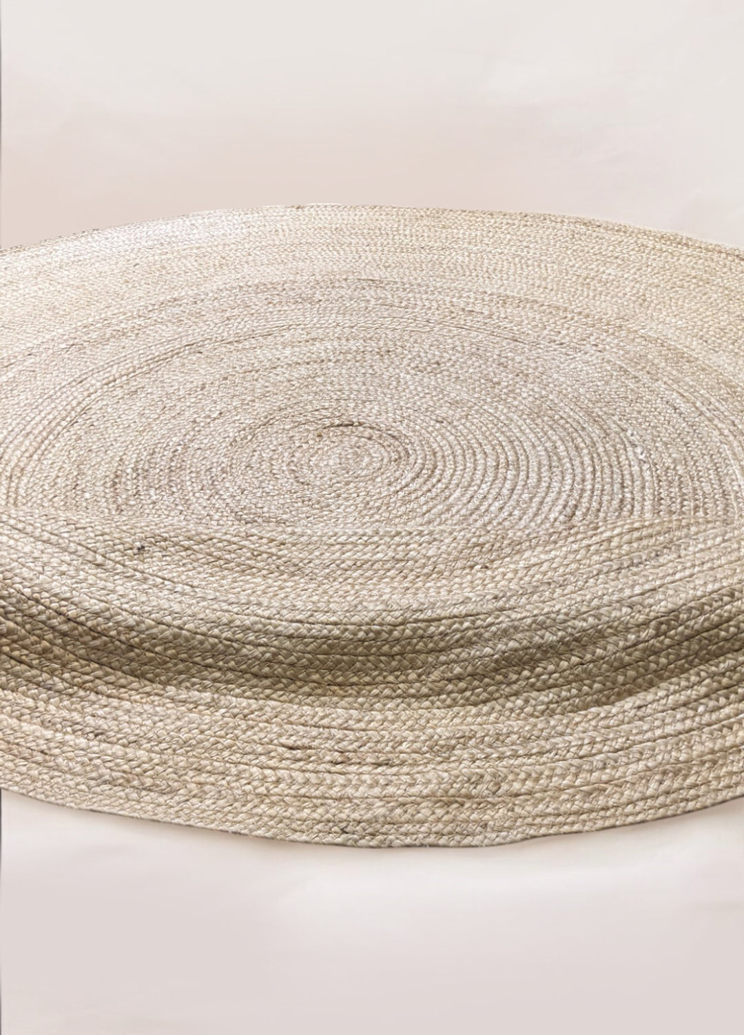 Bravix Natural Jute Rug - Size: 6 x 6