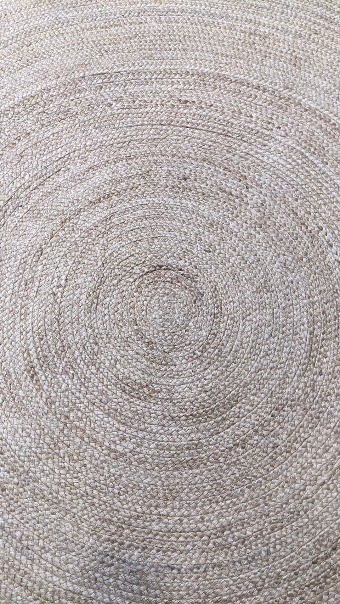 Bravix Natural Jute Rug - Size: 6 x 6