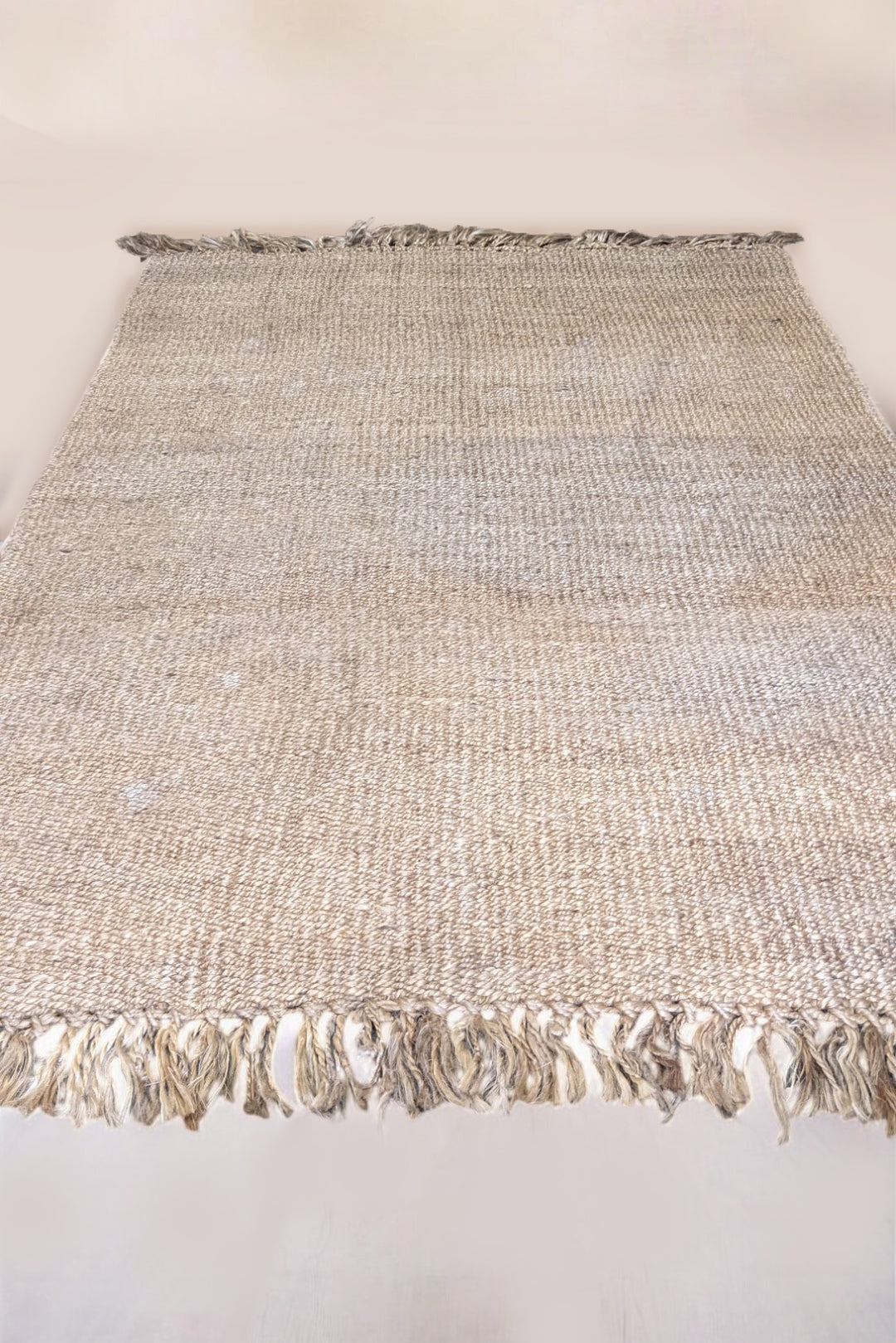 Loop Natural Jute Rug - Size: 6.8 x 4.9