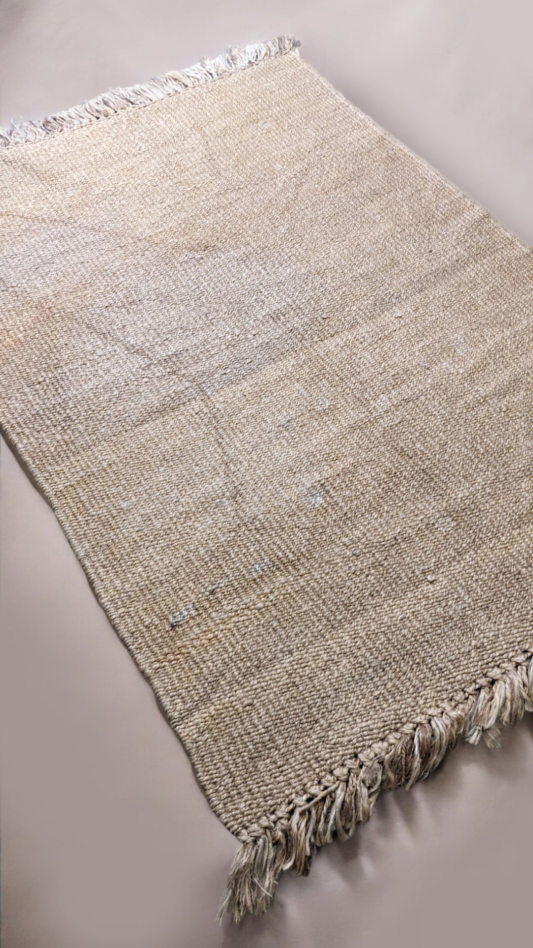 Loop Natural Jute Rug - Size: 6.8 x 4.9