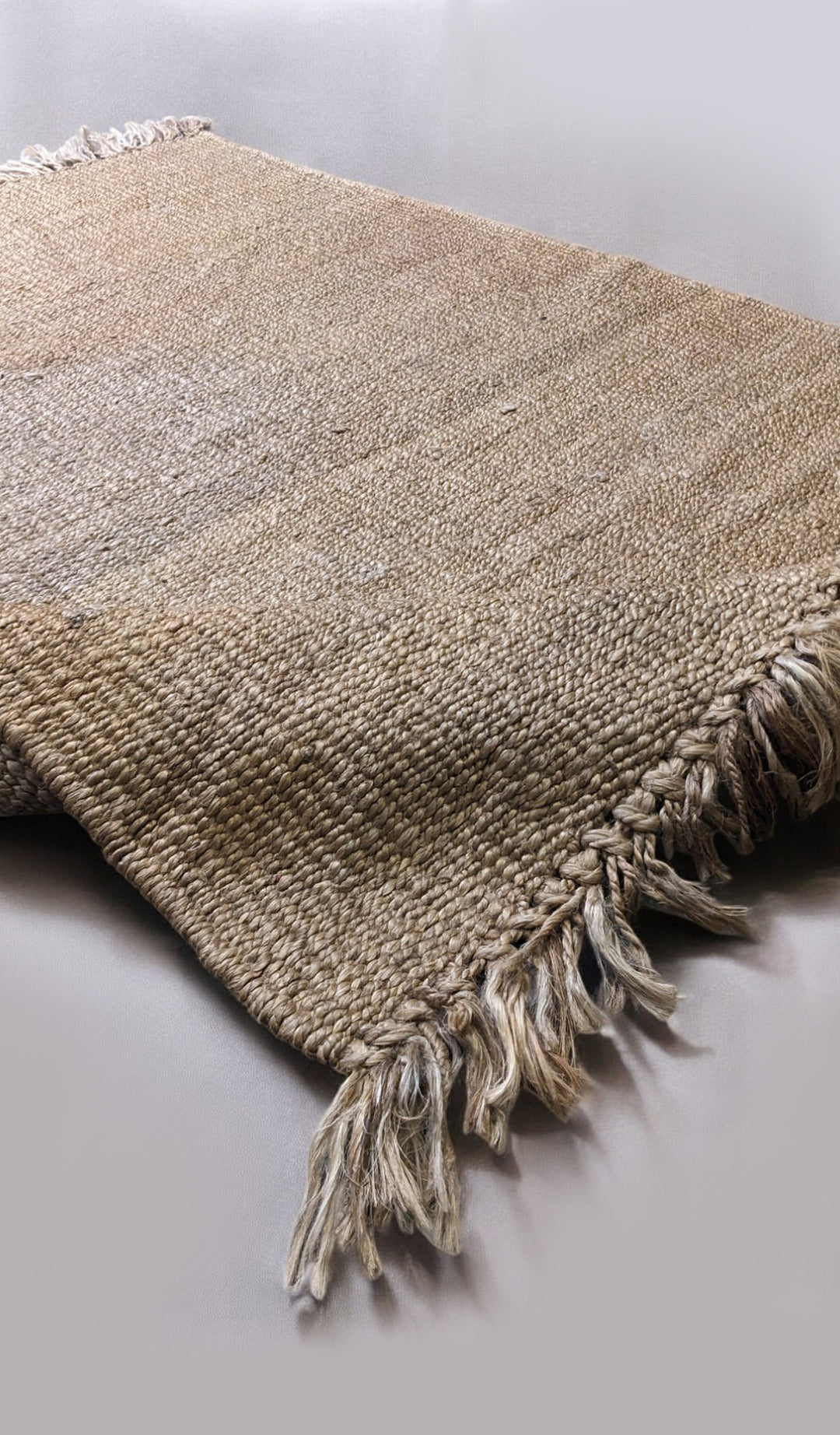Loop Natural Jute Rug - Size: 6.8 x 4.9