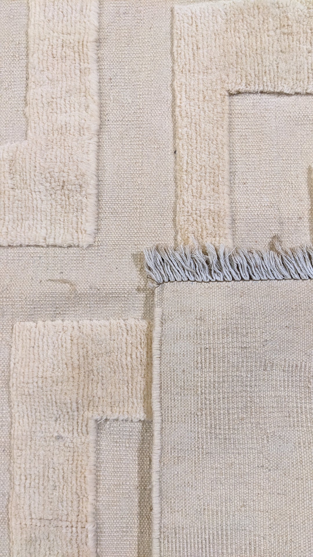 Zion Textured Berber Wool Rug - Size: 10.1 x 8.2