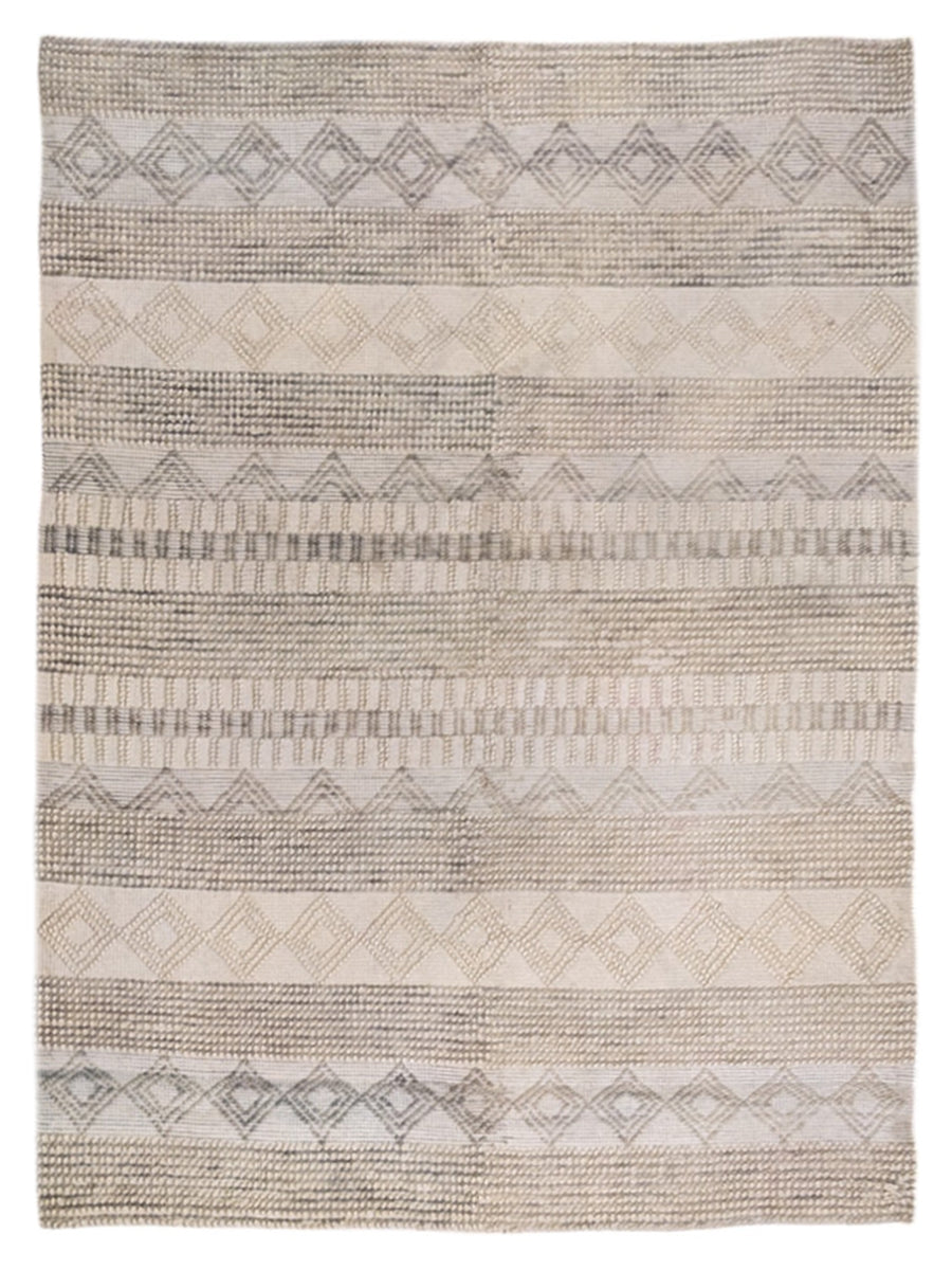 Umbra Modern Textured Wool Rug - Size: 9.7 x 7.6