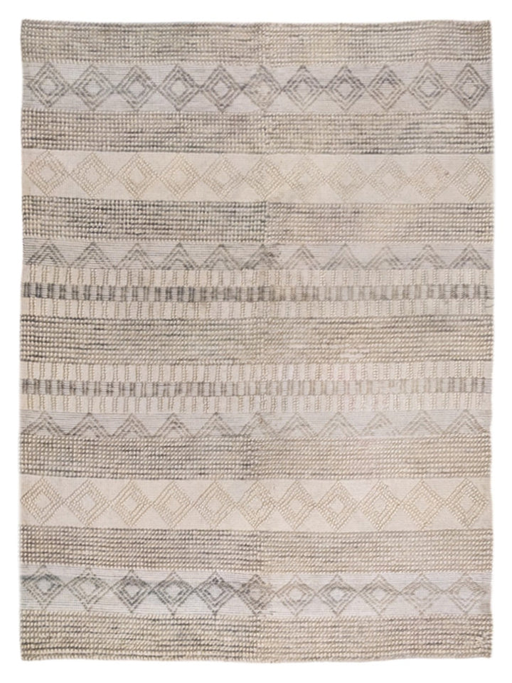 Umbra Modern Textured Wool Rug - Size: 9.7 x 7.6