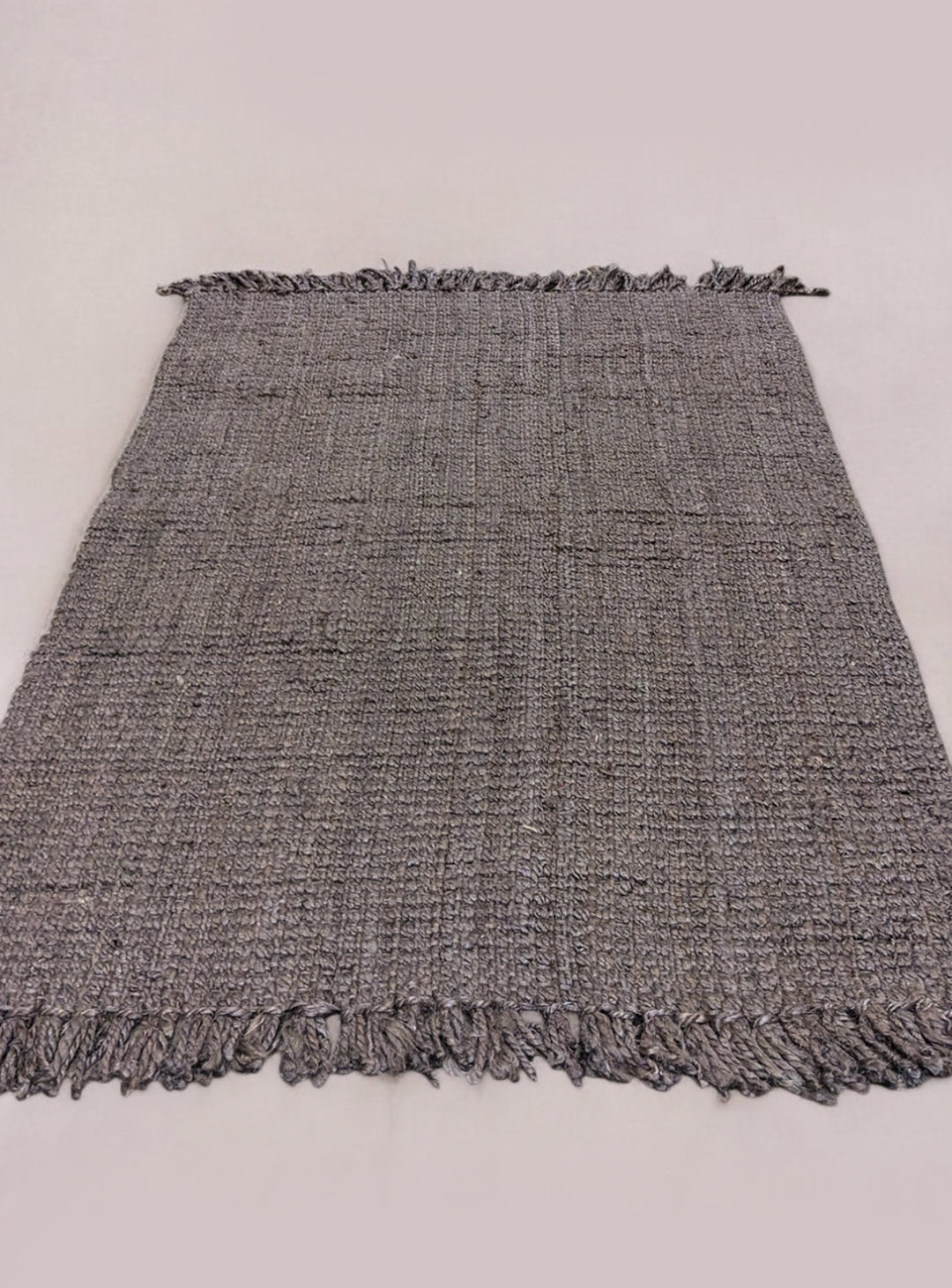 Chunky Overdyed Jute Rug - Size: 6.1 x 4