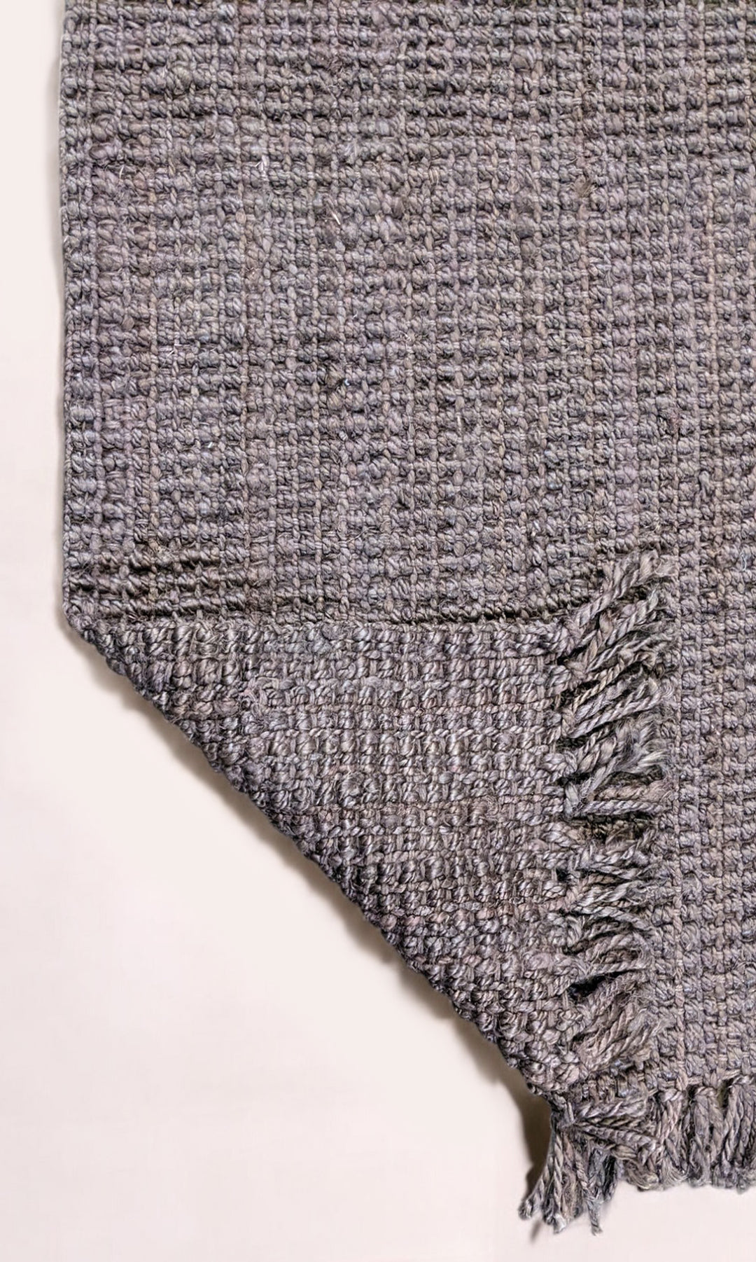 Chunky Overdyed Jute Rug - Size: 6.1 x 4