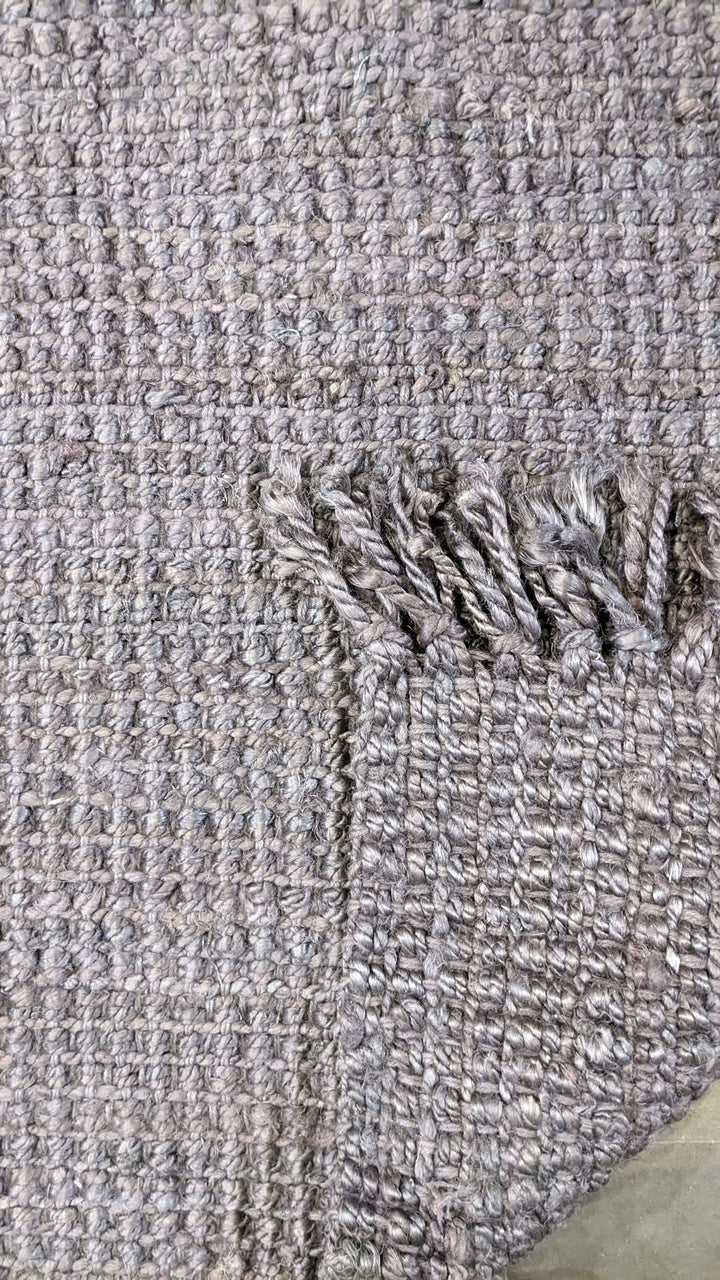 Chunky Overdyed Jute Rug - Size: 6.1 x 4