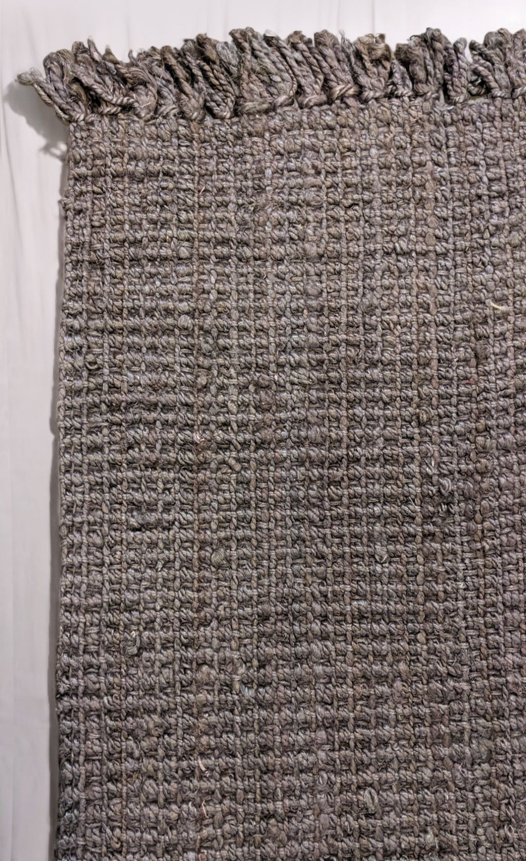 Chunky Overdyed Jute Rug - Size: 6.1 x 4