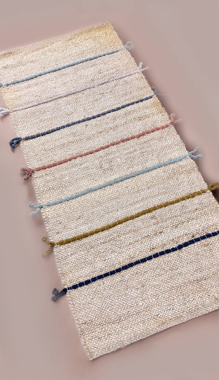 Xylo Natural Jute Rug - Size: 5.2 x 2.3