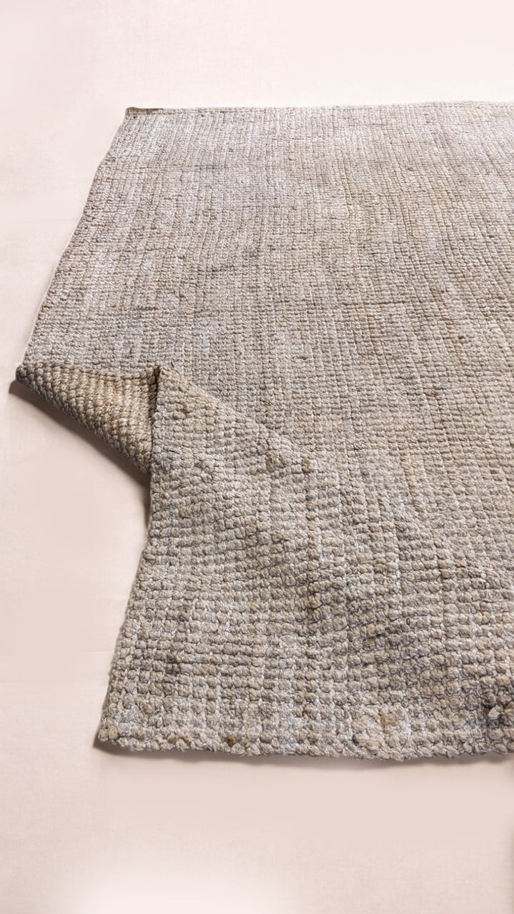 Chunky Natural Jute Rug - Size: 9.5 x 6.3