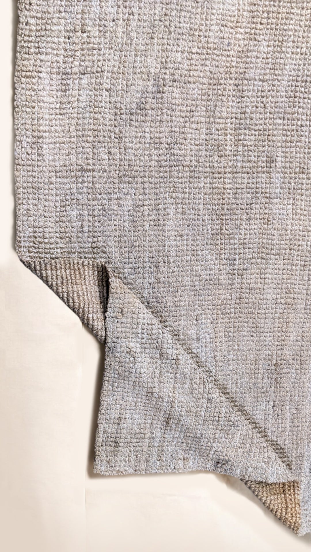 Chunky Natural Jute Rug - Size: 9.5 x 6.3