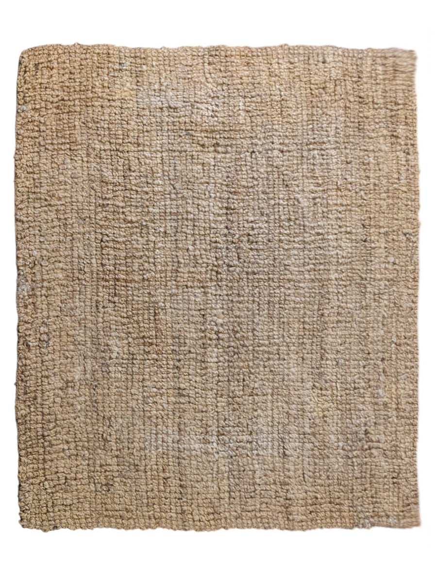 Chunky Natural Jute Rug - Size: 6.1 x 5.9