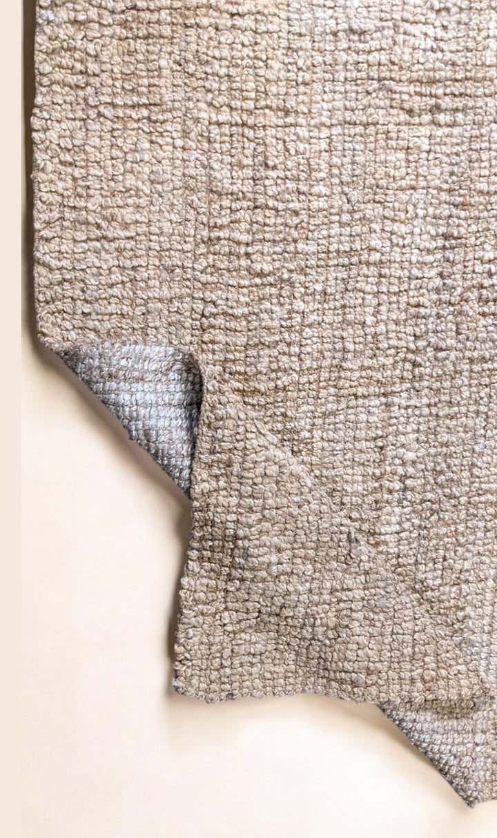 Chunky Natural Jute Rug - Size: 6.1 x 5.9