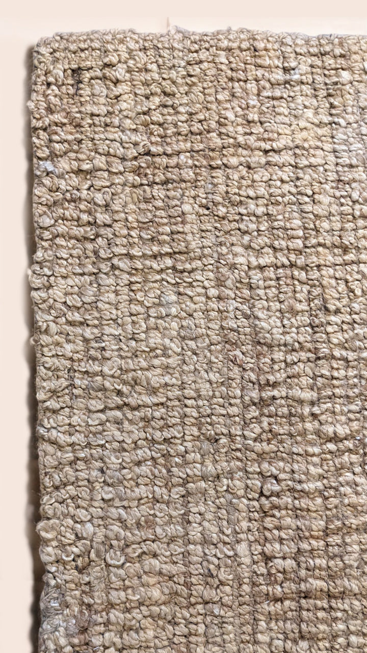 Chunky Natural Jute Rug - Size: 6.1 x 5.9