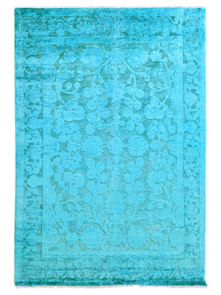Ziegler Silk Wash Chobi Rug - Size: 5.8 x 4
