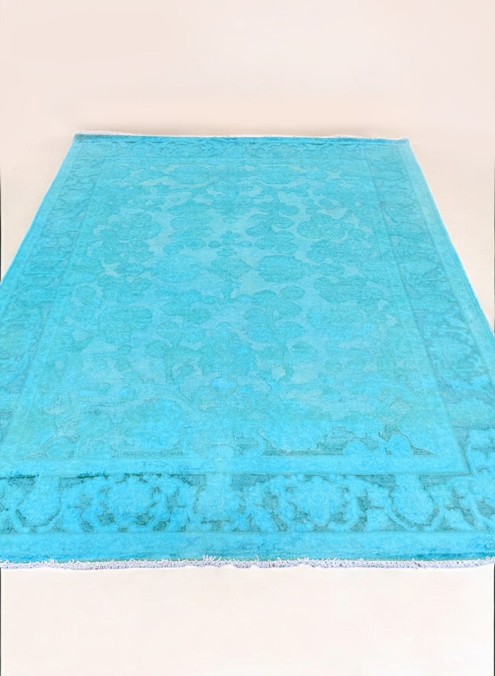 Ziegler Silk Wash Chobi Rug - Size: 5.8 x 4