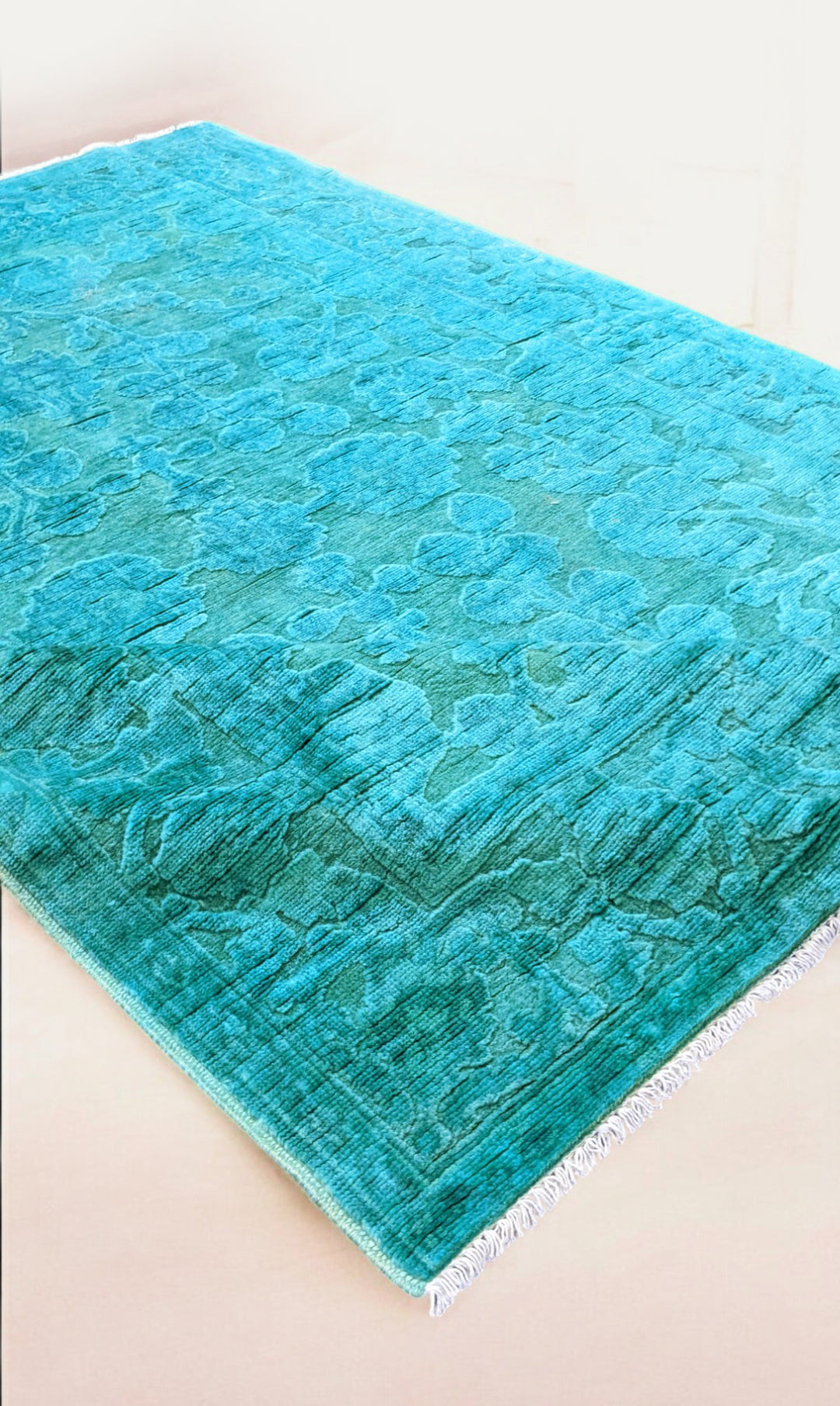 Ziegler Silk Wash Chobi Rug - Size: 5.8 x 4