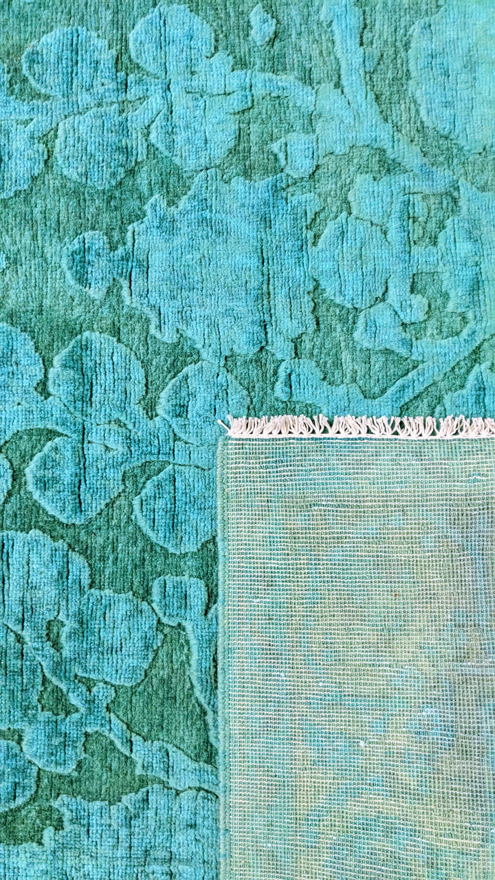 Ziegler Silk Wash Chobi Rug - Size: 5.8 x 4