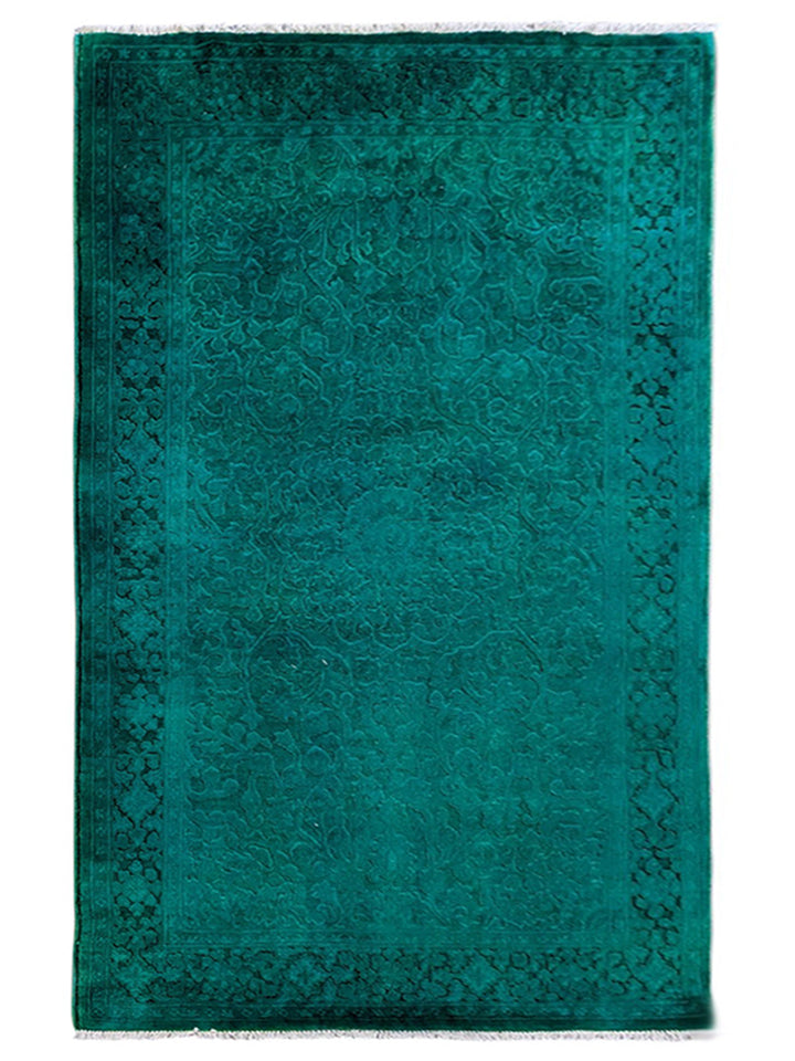 Oriental Silk Wash Chobi Rug - Size: 6 x 4