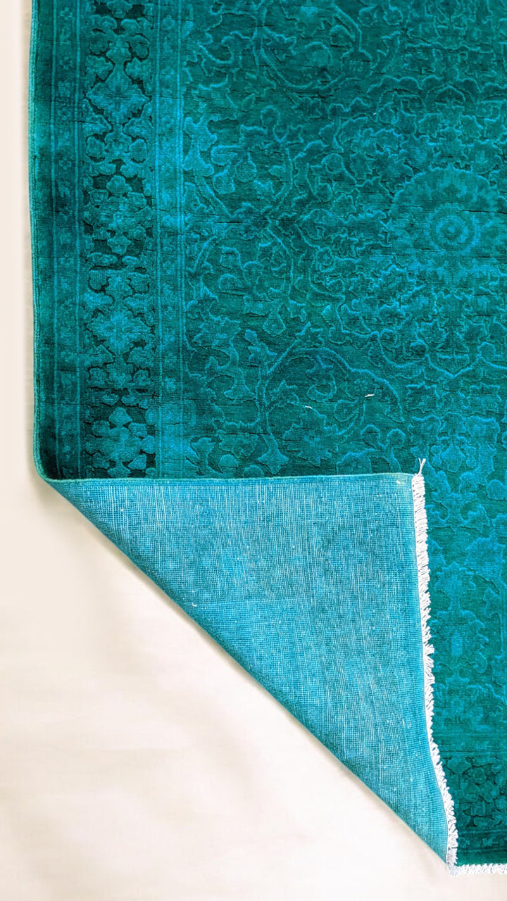 Oriental Silk Wash Chobi Rug - Size: 6 x 4