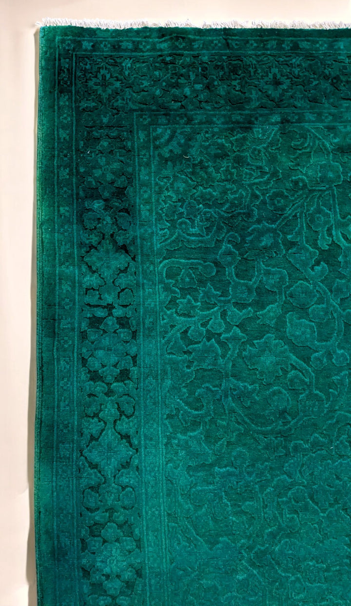 Oriental Silk Wash Chobi Rug - Size: 6 x 4